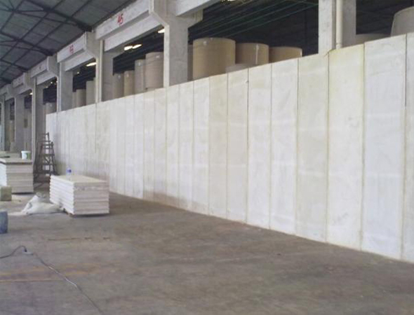 重庆江北嘴轻质板隔墙项目