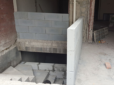重庆长寿加气砖隔墙项目